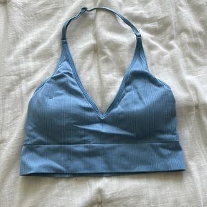 PINK halter lounge bra